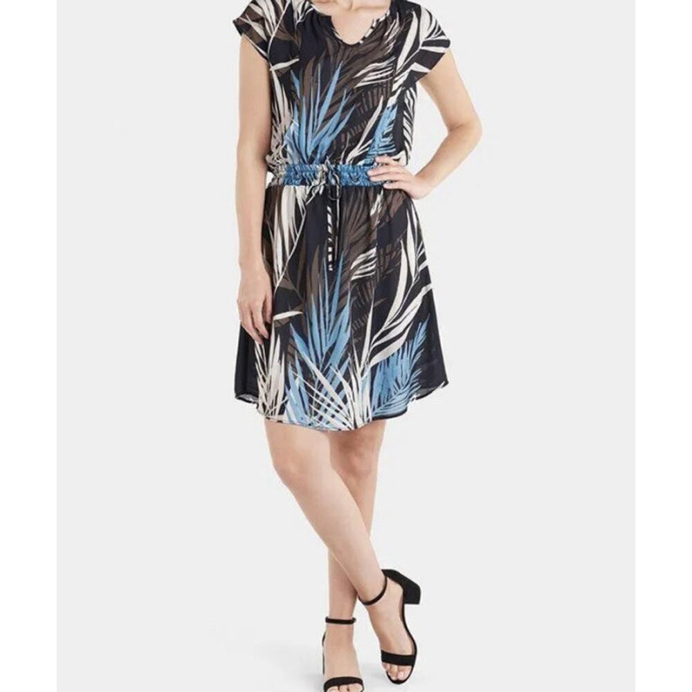 Coco+Carmen Leaf Print Tropical Dress NEW w/Tag Women’s Size XXL
